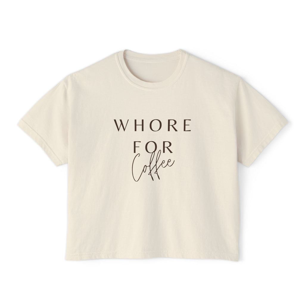 Coffee Lover Women's Boxy Tee -