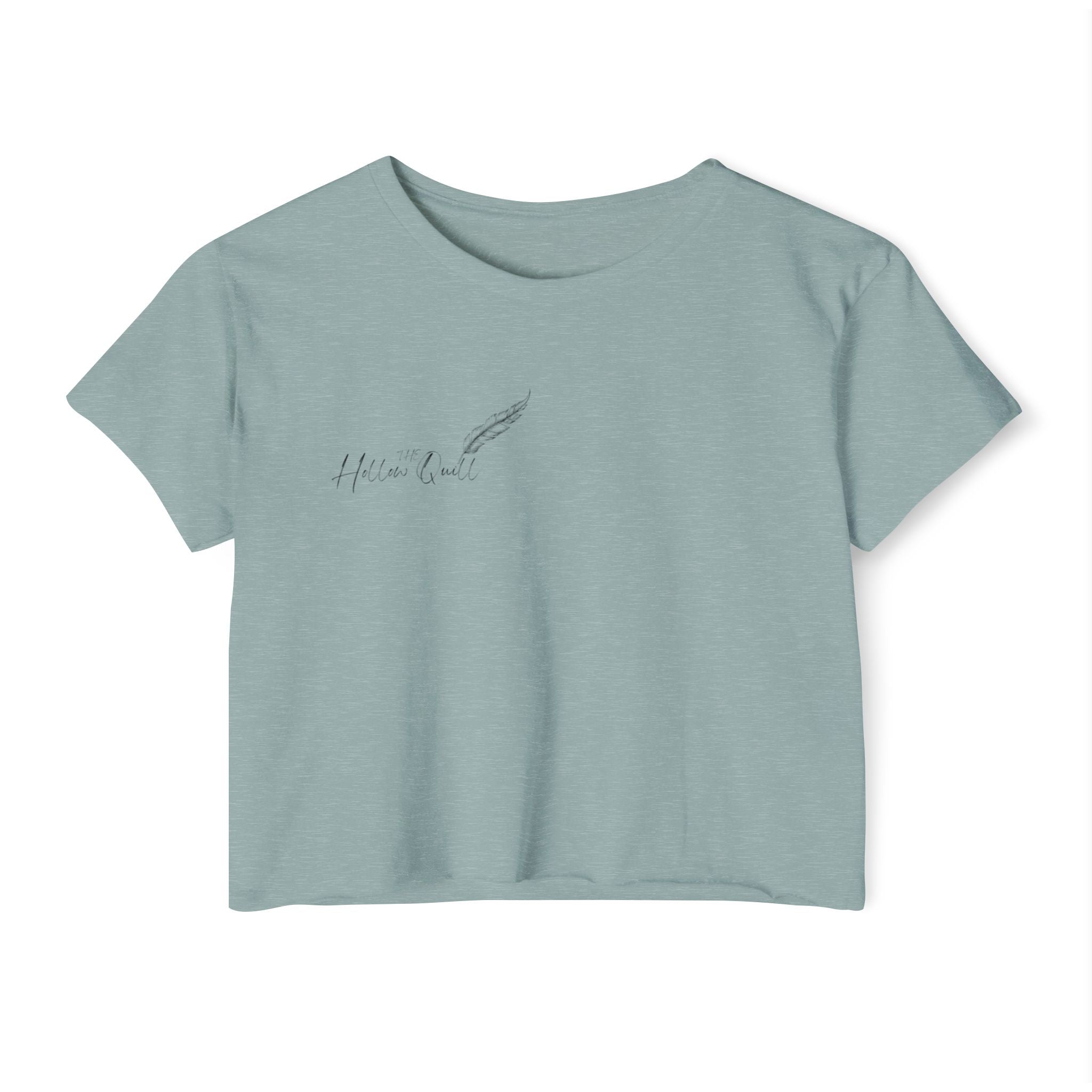 'The Hollow Quill' Crop Tee