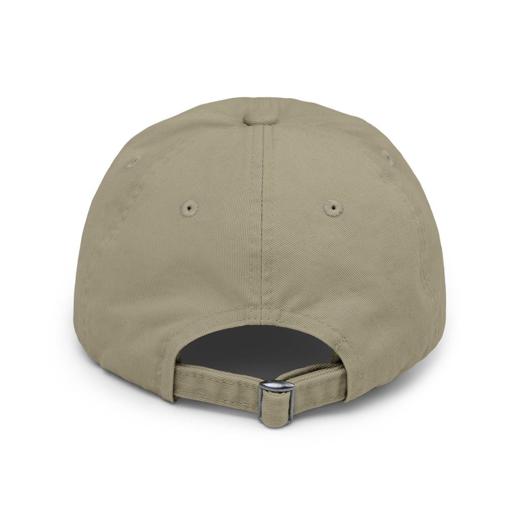 'Hollow Quill" Distressed Dad Cap