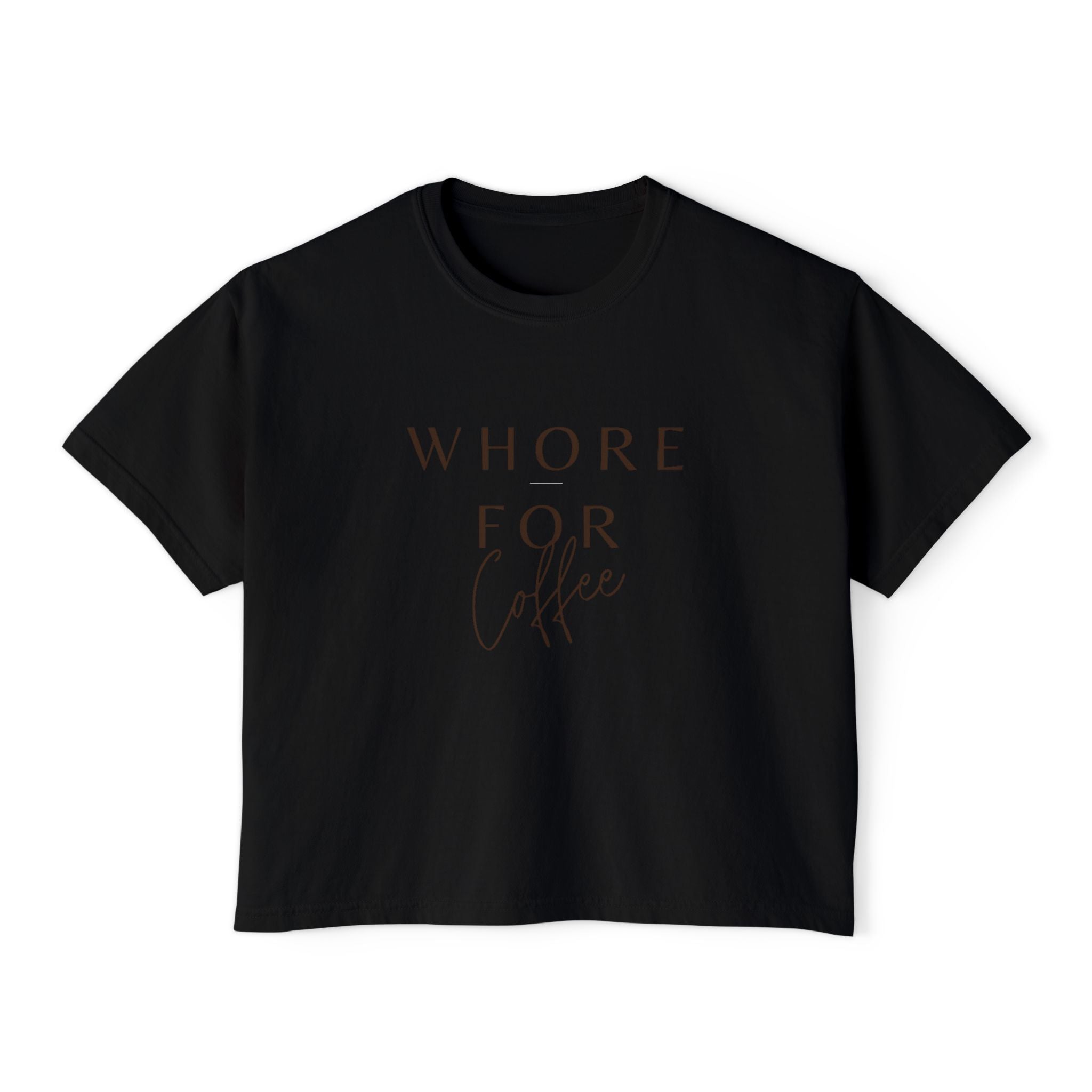 Coffee Lover Women's Boxy Tee -