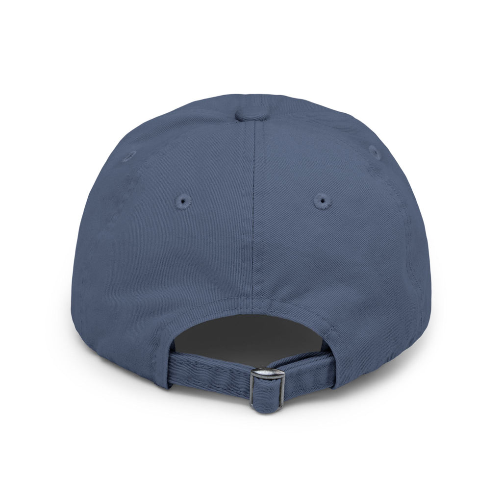 'Hollow Quill" Distressed Dad Cap