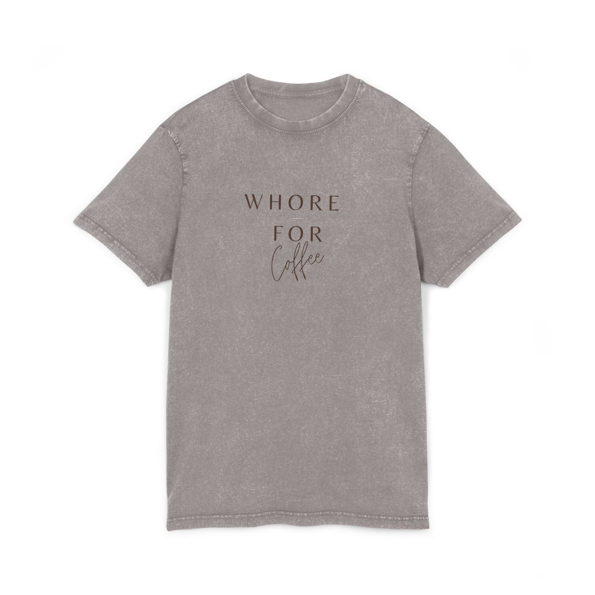 Acid Washed Coffee Lover Tee