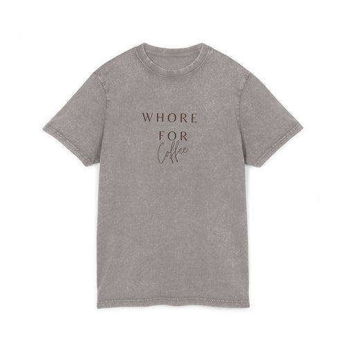 Acid Washed Coffee Lover Tee