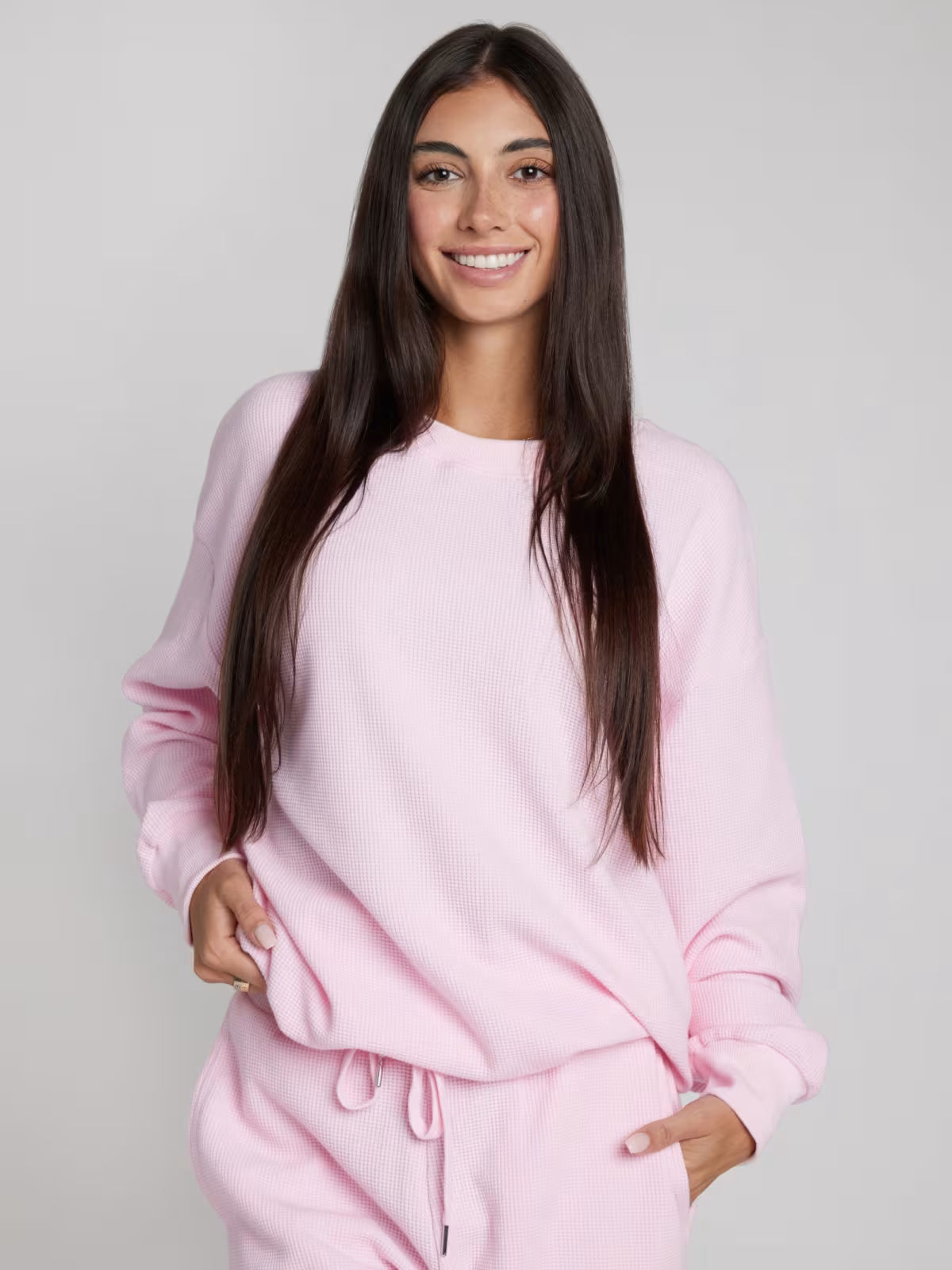 Waffle Lounge Long Sleeve | COMFRT