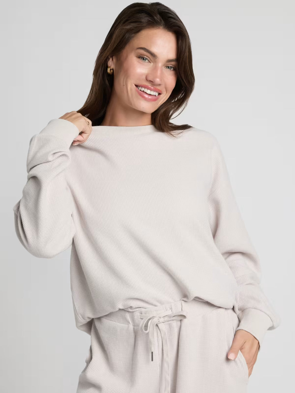 Waffle Lounge Long Sleeve | COMFRT