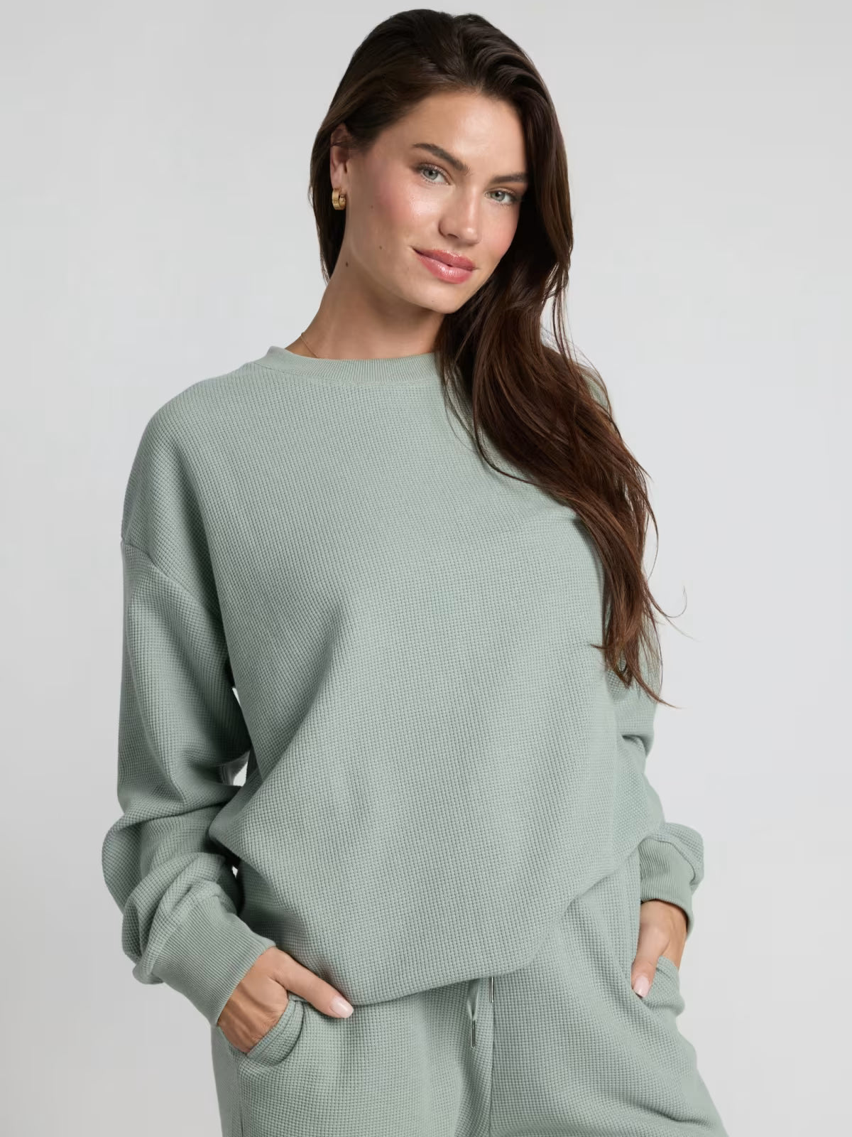 Waffle Lounge Long Sleeve | COMFRT