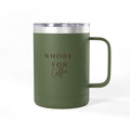 Humorous Coffee Mug Tumbler - "Whore for Coffee" 15oz Travel Mug
