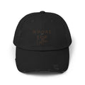 Whore for Coffee Lover Distressed Hat