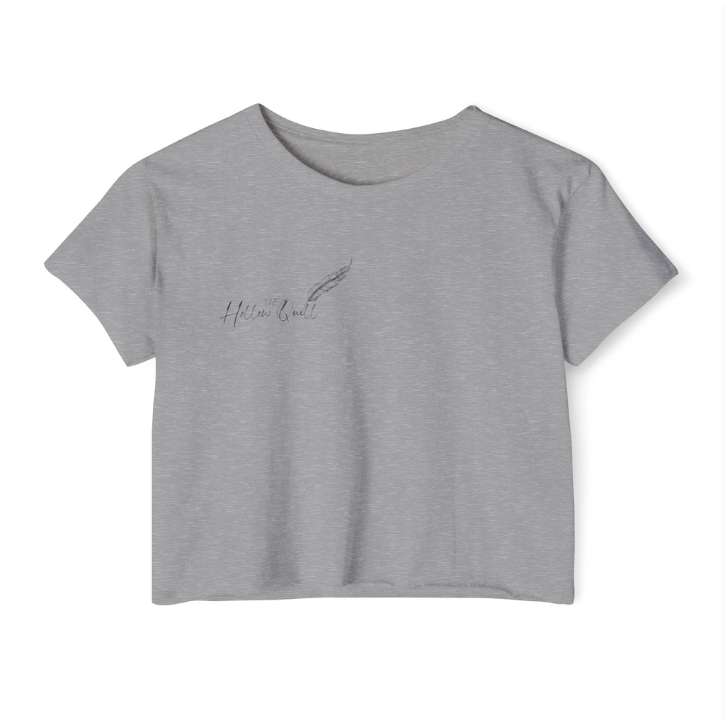 'The Hollow Quill' Crop Tee