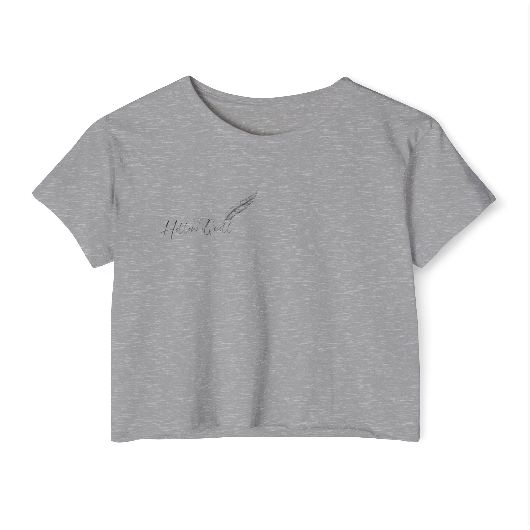'The Hollow Quill' Crop Tee