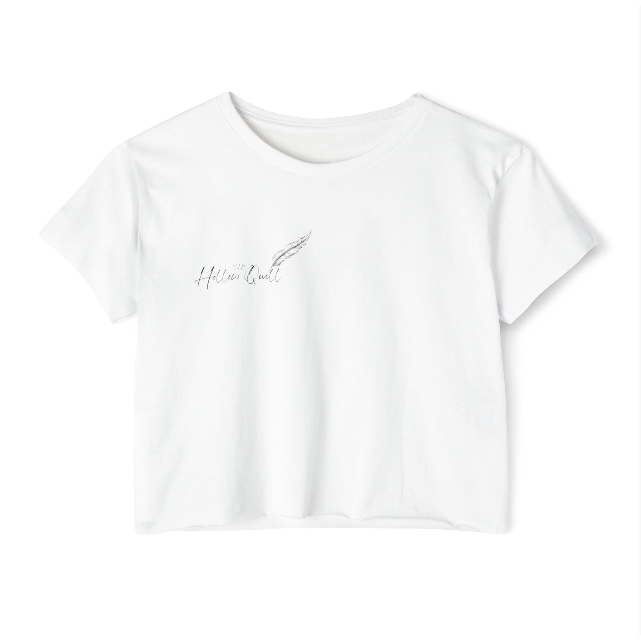 'The Hollow Quill' Crop Tee