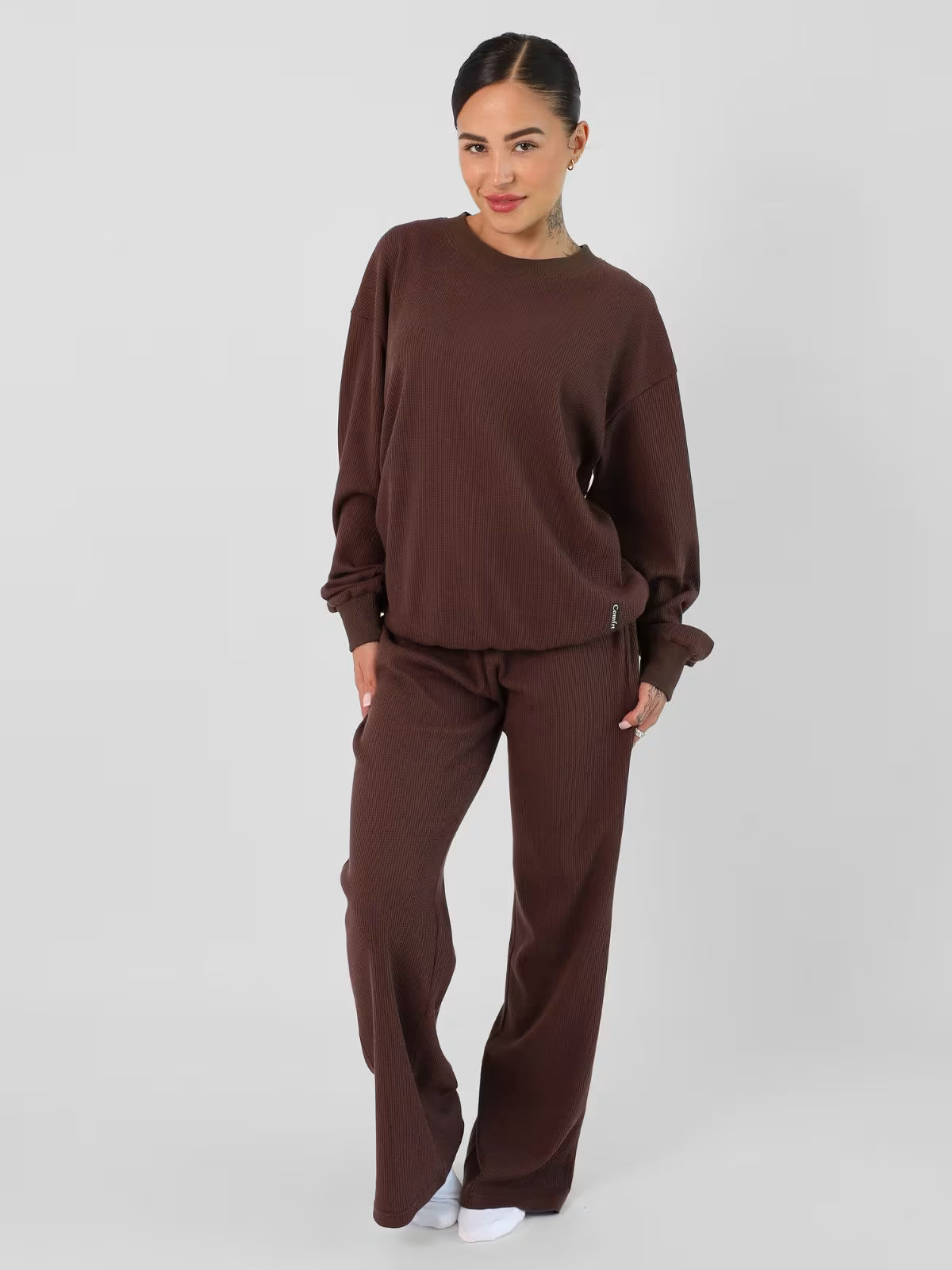 Waffle Lounge Long Sleeve | COMFRT